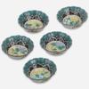 Kutani Ware Iwataya Small Bowl Set Yoshidaya Soka "Kutani Ware" (No. 2.5) K8-193
