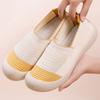 Summer New Old Beijing Cloth Shoes Women's Mesh Breathable Light Casual Soft Sole Comfortable Mesh One Pedal Mother Shoes