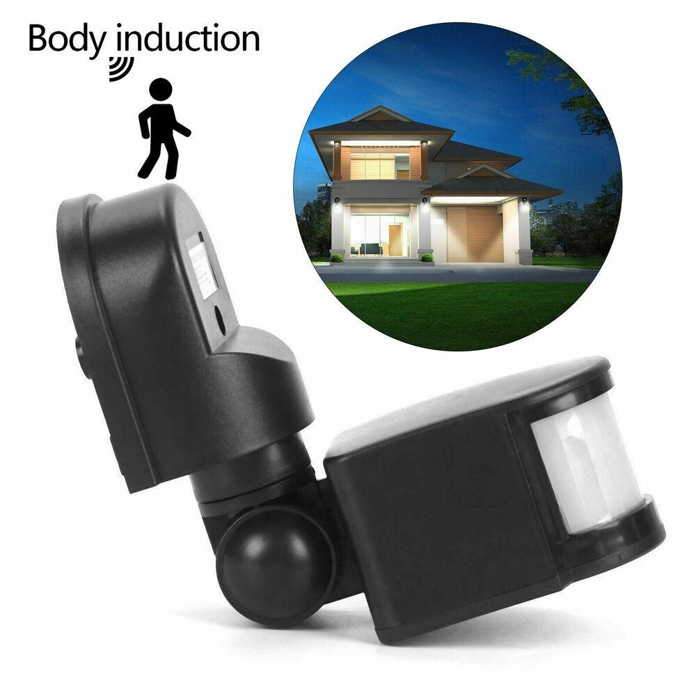 220V LED Light Switch Adjustable Sensor Light Infrared PIR Movement Detector Motion Sensor