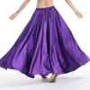 4Colors Professional Women Belly Dancing Skirt Full Circle Skirts Skirts Satin Belly Dance Skirt