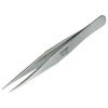Titanium Tweezers, Fully Non-Magnetic, 125mm Total Length, 8mm Opening Width, 0.3mm Tip Width, Straight, PP-120