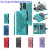 For Xiaomi Redmi All Series for Mi 8 Lite,Mi 9T,Mi 10T Lite,Redmi 7A...Embossed Design Flip Leather Zipper Wallet Handbag Case Cover