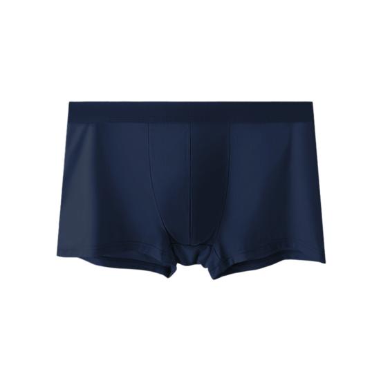 Мужское нижнее белье боксеры Эластичный дизайн со средней посадкой Однотонные шорты брифы U-выпуклой формы Тонкие мягкие трусы