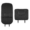 Car Seat Back Shield PU Leather Rear Seat Protector Kick Protection Mat Cover Easy To Clean Wear Res