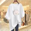 New Summer Cotton Short-sleeved T-shirt Women's Summer New Cartoon Printed Bottoming Shirt Top