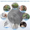 Anti-Rat Stainless Steel Mesh Double Layered Mesh Trap Rodent Control Netting Anti Slug Snail Barrier for Garden Chicken Coop