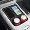 Для Xpeng G6 2025 Нескользящее беспроводное зарядное устройство Подставка для стакана с водой Коврик Противоскользящая накладка Бокс для хранения Силиконовые аксессуары для интерьера автомобиля