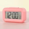 Plastic Digital Alarm Clock Silent LED Electronic Clock Creative Silent Snooze Clock  Date Display