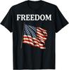 Freedom Charlie Kirk Shirt, USA America Shirt Memorial Remembrance Charlie