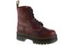 Audrick, Womens Burgundy Bovver Boots
