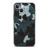 Colour Camouflage Black Camo Silicone Phone Case For iPhone 11 12 13 15 14 Pro Max X XR XS 7 8 Plus SE 2020 Luxury Black Cover