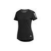 Adidas Own The Run Tee Running Short Sleeve Women Tops Black DQ2618