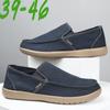 Men's Canvas Shoes 2024 Spring New Men Vulcanized Shoes Outdoor Non-Slip Sneakers Fashion Comfortable Driving Shoes Men Loafers