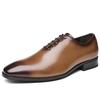 2024 Prince Classic Formal Whole-cut Dress Shoes Hand Rubbing Lace Up Business Leather Shoes Oxford Japanese Style Men Leather Shoes