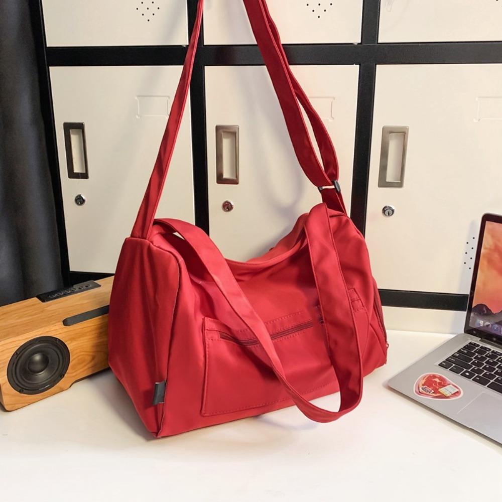 Handheld Travel Duffle Bag Waterproof Messenger Bag Fashion Travel Luggage Bag Female