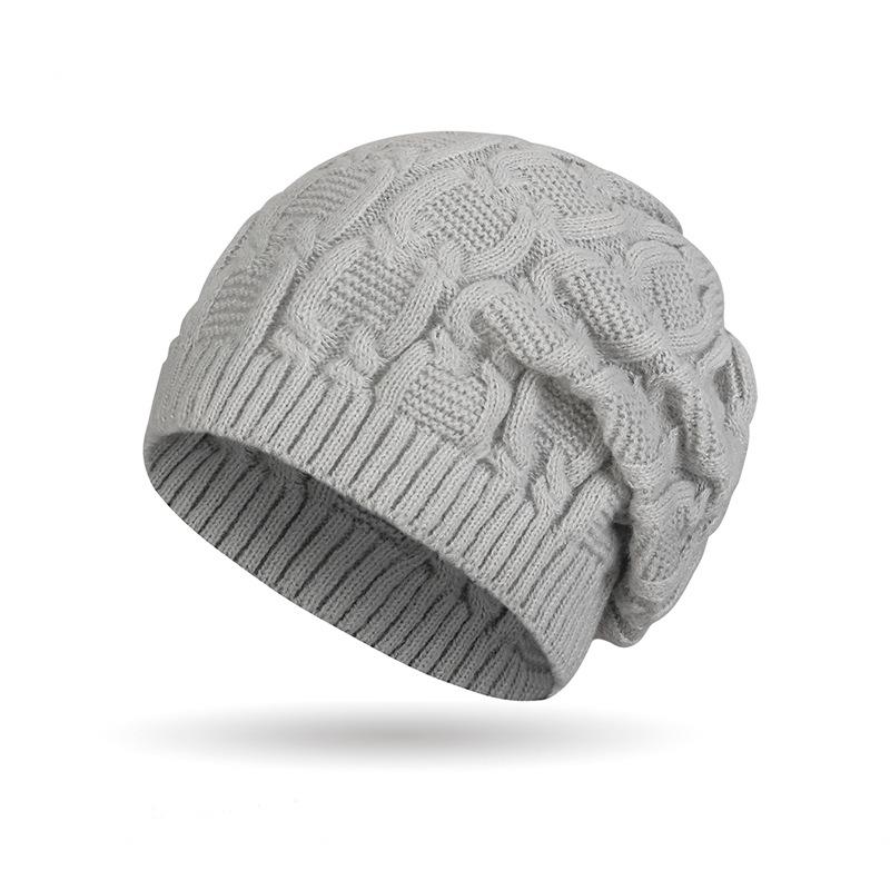 Autumn Winter Outdoor Sports Wool Cap Men Women Ear Protection Knitted Cap