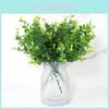 Fake Eucalyptus Green Plant Artificial Waterresistant Foliage For Interior Home