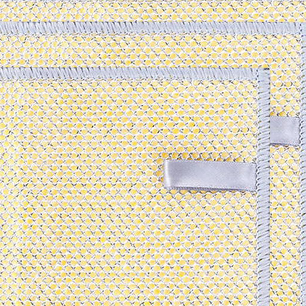 Kitchen Cleaning Dish Towels, Mesh Microfiber Cloth, Multipurpose Wire Dishwashing Rags