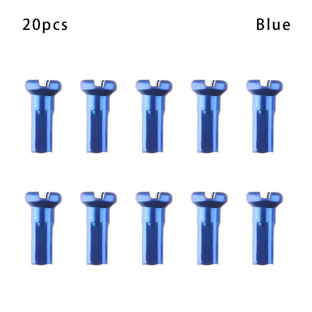 Bike Alloy Anodized Multicolor Bicycle Wheel Accessories Wheel Spoke Nipples Cycling Spokes Nipples