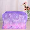 Translucent Handbag Organizer Makeup Travel Cosmetic Bag Waterproof PVC Toiletry Kits Bathroom Storage Wash Bag Daisy Handbag