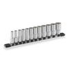 TONE Deep Socket Set with HSL312 Drive Angle Contents 12 Items (Hexagonal, Holder) 9.5mm (3/8")