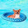 Footprint Pool Raft Bed Play Pet Inflatable Dogs Cushion Water