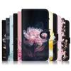 For Huawei Honor Series,nova Series,Mate Series,Y Series,P Series,Enjoy Series.Fashion Paintings Pattern Flip Wallet PU Leather Case