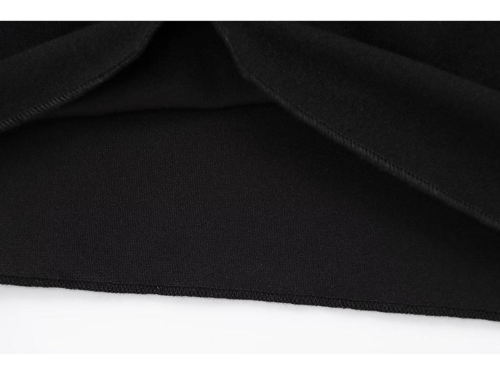 Spring 2025 European & American Style Women's Elastic Bandeau Top & Half Skirt Set