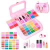 SUITSMILE Makeup Set for Kids Makeup Authentic Pretend Pretend Play Makeup Set for 3 Years 4 Years Old Girl Birthday 5 6 7 8 9 10 11 12 13 Years