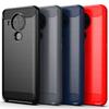 For Cover Nokia 5.4 Case For Nokia 5.4 TPU Bumper Carbon Fiber Phone Case For Nokia X100 G50 2.4 5.3 6.2 7.2 8.3 1.4 5.4 Fundas