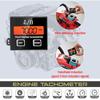 Inductive Tachometer Hour Meter Digital Counter Motorcycle ATV Lawn Mower Engine Gauge LCD RPM Clock Backlight with Clip