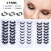 Fluffy Lashes 8/5pairs Eyelash Extensions De Cils Makeup Beauty False Eyelashes Wholesale Lashes Natural Wispy Lash-lifting