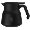 HARIO V60 Insulated Stainless Steel Server PLUS 600, 600ml Capacity, Black (VHSN-60-B)