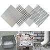 304 Stainlesss Steel Perforated Mesh, 1mm Thickness Filter Screen Plate, Swirl Drain Covers Metal Drain Covers Plant Trellis Protection Mat