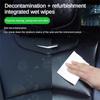 Leather Care High Quality Enhance Gloss Easy To Clean Deep Care Durable Coatings For Automotive Interiors Brightening Car Wipes