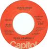 7inch Record GLEN CAMPBELL - Sunflower 4445 Capitol Records 1977 US Folk Used