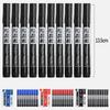Red Blue Black Ink Waterproof Marker Pen 1.5mm Crude Nib Line Marking Pen Marker Pens  Student