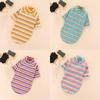 Teddy Puppy Dog Clothes Spring and Autumn Bottoming Shirt Summer Thin Cotton Pet Clothing Spring and Summer Cat