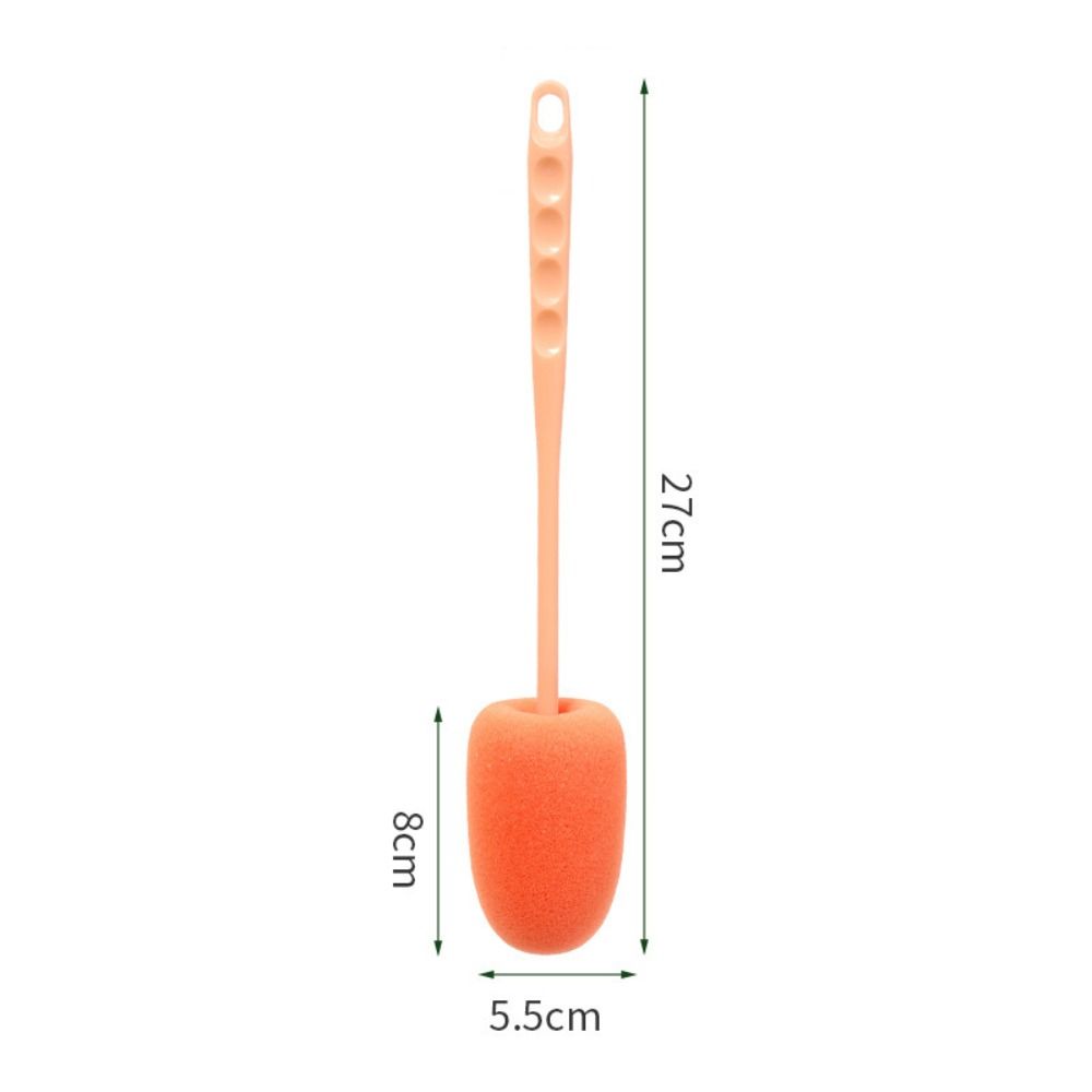 Portable Cup Brush Long Handle Bottle Brush New Sponge Brushes