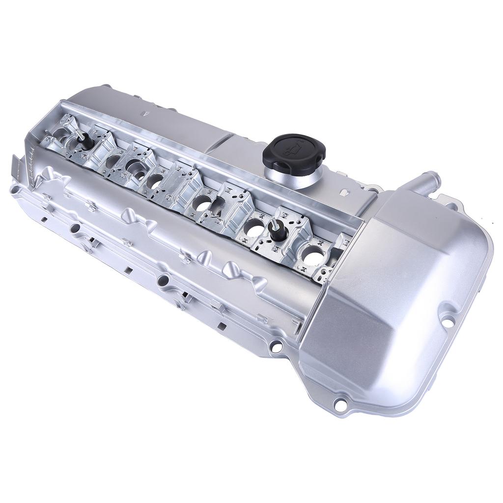 Aluminium Valve Cover with Seal 11121437395 Compatible for E39 E46 E53 525i 325i X5 Z3 M52 M54