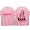 Trend Singer Karol G Graphic T Shirts Unisex Women Fashion Aesthetics Oversized T-shirts Summer Street Hip Hop Short Sleeve T-shirt
