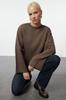 Women's Elegance Style Sweater Mink More Sustainable Basic Knitwear Sweater