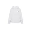 Calvin Klein Embroidered Logo Hoodie Women Tops Bright-White 40WH100-YAA