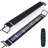 Aquarium Lighting LED Light Aquarium Light Aquarium Light Tropical Fish Light Timer 3 Lighting Modes 10 Levels Brightness Adjustment Sliding LED 50000