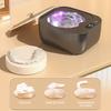 Professional Ultrasonic Retainer Cleaner with Timer High Frequency Waterproof US Plug Denture Jewelry Cleaning Machine