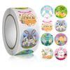 500pcs Easter Bunny & Egg Design Stickers Self-Adhesive Paper Decor for Gifts, Bags, and Party Decorations, Festive Holiday Stickers