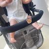 Korean Style Baby Stroller & Car Seat Cotton Cover with Removable Anti-Bite Shoulder Pads