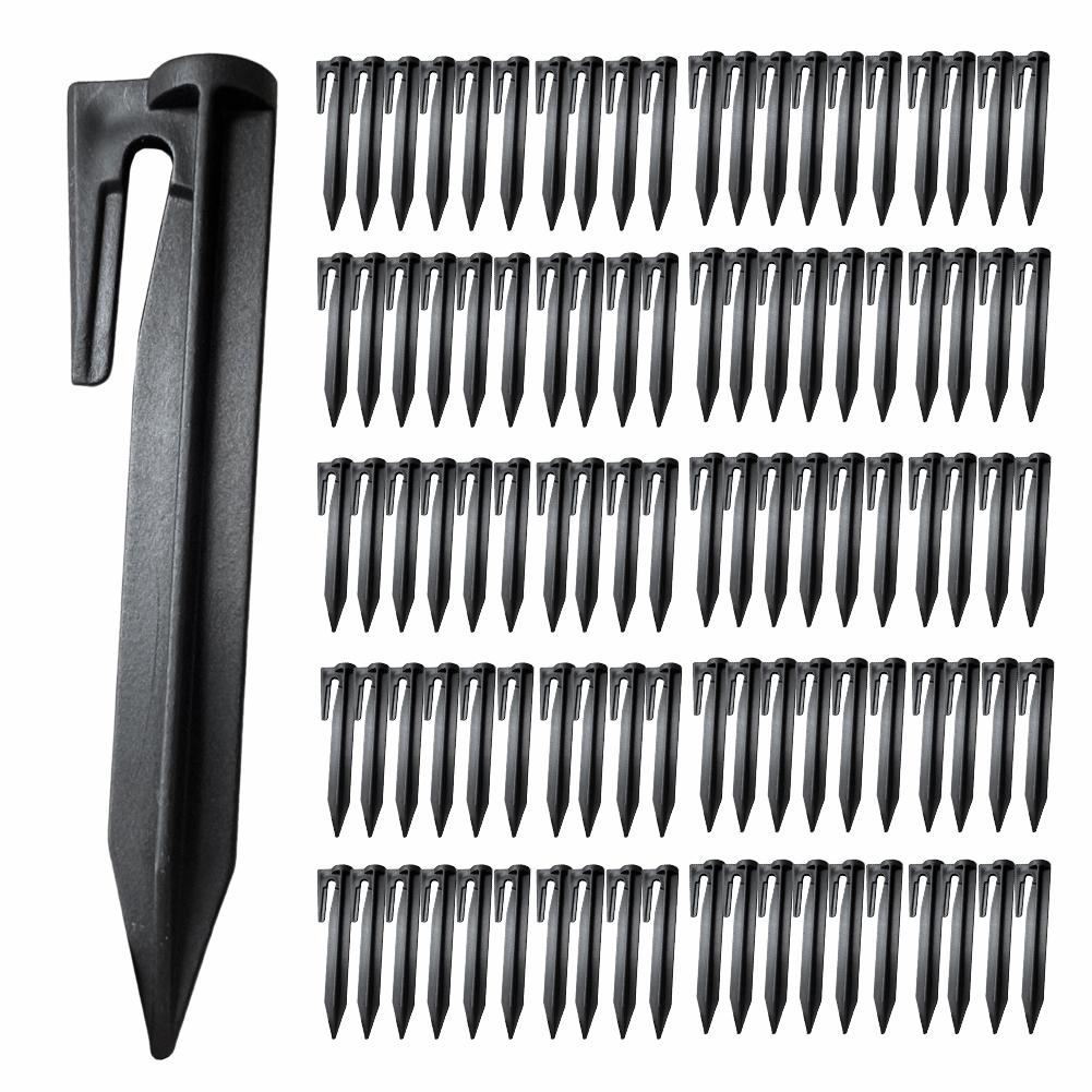 100pcs Lawn Mower Peg Boundary Nail Garden Anchor Ground Spikes Fixing Pins For Securely Anchoring Robot Lawn Mower Accessories
