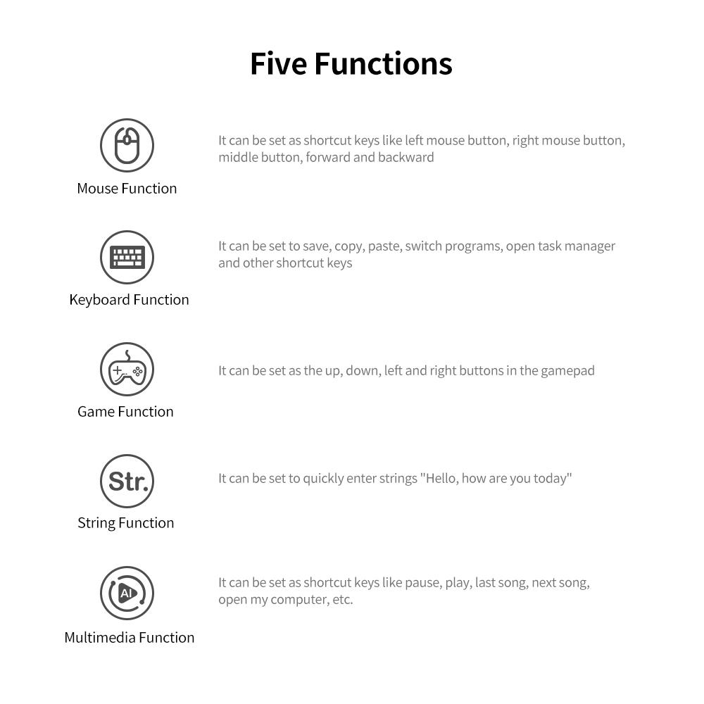 USB Foot Switch Multifunctional Customized Foot Pedal Action Pedal for Medical Image Acquisition