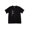 Nike Minimalist Letter Logo Print Casual Round Neck T-Shirt Men Tops Black DX5817-010